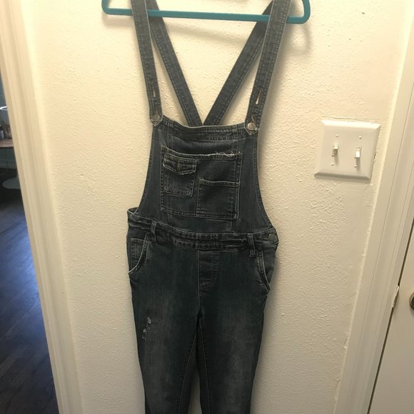 Free People Denim Overalls - Picture 4 of 6